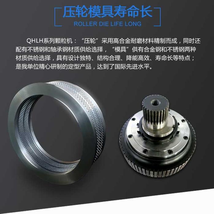 立式环模颗粒机压轮与模具.jpg