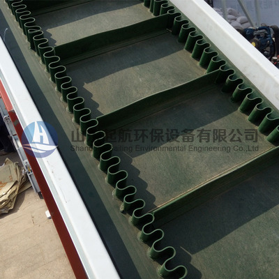 Large Angle belt conveyor(大倾角皮带机)